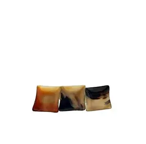 100% Antique Buffalo Horn tray With smalls size and square shape for dinnerware dishes & plates Hot selling