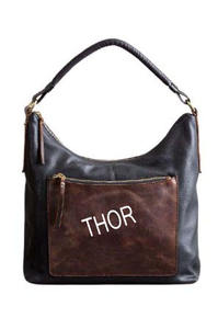 Bolso marrón de diseñador náutico para damas Artículo de regalo Hecho de cuero Buff - Product Image 3