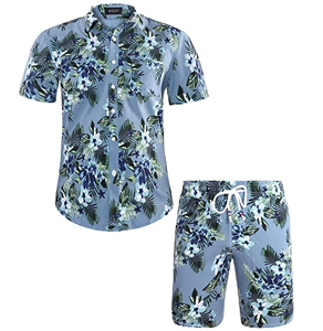 กางเกงขาสั้นผ้าคอตตอนของผู้ชาย,เสื้อยืดแขนสามส่วนระบายอากาศได้ดีแฟชั่นปี2022 - Product Image 3