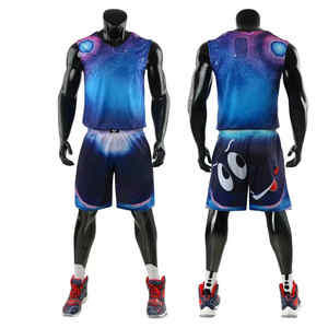 Último reversible camisetas de baloncesto diseño personalizado uniformes de baloncesto - Product Image 1