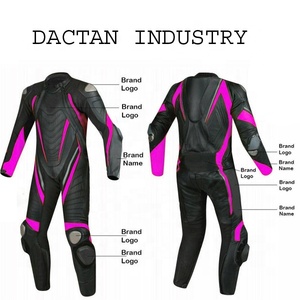 Chaz Davies ชุดแข่งจักรยานหนังสีดำ Ducati Aruba It SBK - Product Image 3