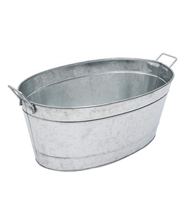 Amor — planteur en fer forgé pour pot de fleurs, pot de fleurs en métal galvanisé, vase de fleurs - Product Image 2
