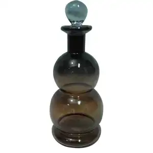 新款外观透明玻璃罐，带木盖，用于食品储存密封玻璃罐香料和脉冲罐