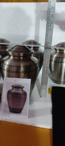 Urna de cremación para cenizas de personas, suministros funerarios de gran capacidad para adultos - Product Image 4