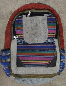 Sac à dos moderne unisexe en tissu Oxford chanvre roulettes fixes ouverture par verrouillage doublure en polyester bagage à main école voyage bagages barre de traction - Product Image 1