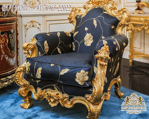 Juego de sofás tallados para sala de estar, muebles de diseño de lujo para sala de estar - Product Image 2