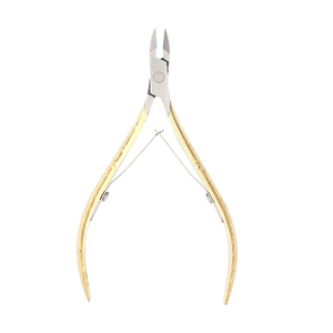 Solid Gold Stainless Steel Nail Nipper Finger Care Beauty Instrument Manicure <b>Cuticle</b> Nail Nipper Stainless Steel Nail Nipper - Product Image 2