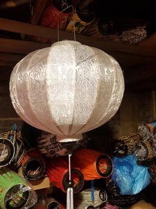 Hoi An farolillos de seda con flores pintados a mano (Ms.Sandy 0084587176063) - Product Image 4