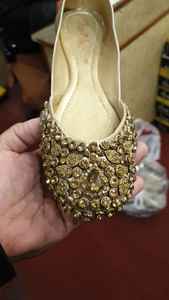 Stylish Pakistani <b>Khussa</b> <b>Shoes</b> / High Quality Ladies <b>Khussa</b> / Top Khusa Designs Footwear for Girls - Product Image 2