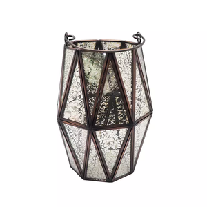 Candelabro cuadrado de cristal y oro, decoración para el hogar, nuevo estilo - Product Image 2