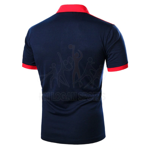 Polo de bonne qualité pour hommes, Logo personnalisé, vente en gros, - Product Image 5