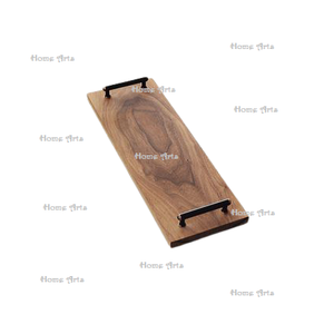 Plateau de service alimentaire en bois de conception classique plus grande qualité forme rectangulaire bonbons Dates plateau de service à vendre - Product Image 5