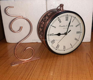 In Quay Số Kim Loại Đồng Hồ Treo Tường Cho Ngôi Nhà Trang Trí Ưa Thích Trang Trí Đồng Hồ Treo Tường Chúa Giêsu Đồng Hồ Treo Tường Bằng Ấn Độ Kim Loại Thế Giới - Product Image 6