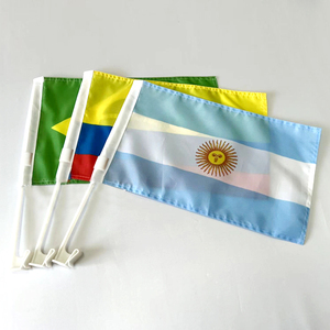 Drapeaux de fenêtre en plastique personnalisés avec des équipes nationales Espagne Arménie Israël Népal Myanmar Équipe de <span class=keywords><strong>football</strong></span> de la Belgique - Product Image 4