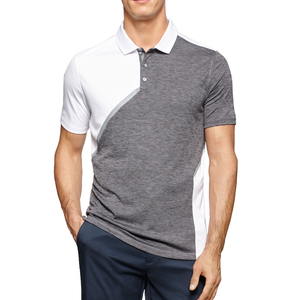 เสื้อโปโลผ้าแคนวาสสีพรีเมี่ยมสำหรับผู้ชายเนื้อผ้าไม่ยับและมีกระดุมสองเม็ด - Product Image 3