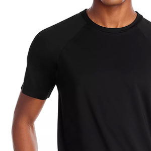OEM Men's t-shirts <b>white</b> custom t shirt with personal logo stand collar short sleeve letter printed T shirt for men - Product Image 3