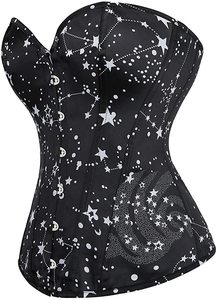 เสื้อรัดทรงสตรีทแวร์ประดับลูกไม้,ชุดรัดตัวสีดำสไตล์สตรีมพังค์สำหรับผู้หญิงชุดชั้นในเซ็กซี่ - Product Image 6