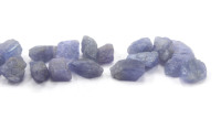 10 pierres précieuses naturelles brutes Tanzanite bleue de haute qualité, pierre de naissance de décembre, 12-14MM, effet étoilé, pour bijoux
