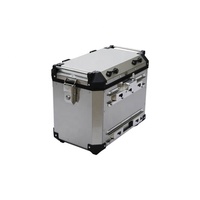 Boîte arrière latérale de moto 28L/36L/45L/55L/65L/80L/100L boîte arrière en alliage d'aluminium pour Ducati Kawasaki Harley Honda Suzuki Yamaha BMW
