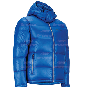 Veste matelassée à bulles OEM à imprimé personnalisé pour hommes Manteau d'hiver chaud à col montant Vente en gros pour hommes - Product Image 2