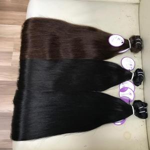 Pelo virgen doble de 20 pulgadas, mechones de cabello humano, proveedor de cabello camboyano crudo - Product Image 2