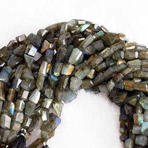 Men's Beaded Bracelet Labradorite Flowers Raw Labradorite Pendant Roundel Faceted Mala De Barber Necklace Designs <b>Stone</b> <b>Beads</b> - Product Image 3