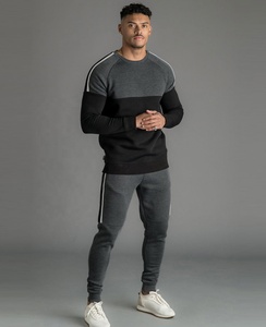 Chándal liso ajustado de gimnasio personalizado barato a granel/chándal de deporte de invierno para hombre/chándales transpirables nuevos para hombre - Product Image 2