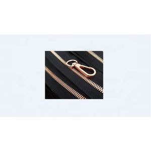 Vestes en laiton à bout ouvert en métal à longue chaîne réversible écologique fermetures à glissière pour chaussures sacs pantalons Textiles de maison en Nylon Polyester - Product Image 1