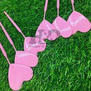 Meilleures offres miroir coeur rose miroirs cosmétiques en acier inoxydable Logo personnalisé emballage miroir d'extension de cils durable vison - Product Image 2