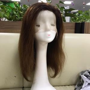 Peluca de cabello humano brasileño para mujeres negras, pelo de encaje de alta calidad con cutícula natural y color negro, precio al por mayor - Product Image 3