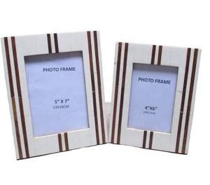 Marco de fotos decorativo con incrustaciones de hueso, caja de fotos respetuosa con el medio ambiente, venta al por mayor - Product Image 2