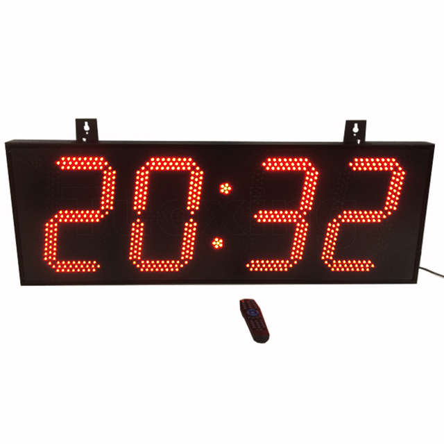 Large Led Church Clock Out Door Waterproof Digital Clock Digital Display Board