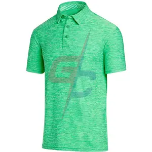 Hoge Kwaliteit Golf Shirts Voor Mannen-Korte Mouwen Polo, Atletische Casual Kraag T-Shirt Leverancier