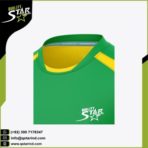 Camiseta de fútbol con diseños de logotipo personalizados para hombre, ropa de tela de malla transpirable, precio al por mayor, barata - Product Image 3