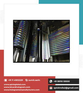 Film de paillettes holographiques écologiques 2022 Film de papier adhésif acrylique simple face en polyester adhésif direct activé par l'eau - Product Image 3