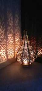New Handmade Metal/Morocca <b>Brass</b> <b>Lantern</b> Hexangle & Modern Decor Light - Product Image 5