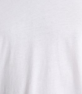 2021 venta al por mayor 100% algodón camiseta OEM diseño a granel cuello redondo blanco en blanco hombres Casual liso camiseta de talla grande Estilo clásico - Product Image 6