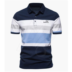 Hombres de calidad superior 100% algodón para camisetas de polo Manga corta de punto para camisas de Polo-Venta al por mayor - Product Image 1