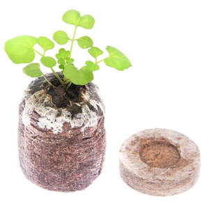 Semillas de disco de turba de coco natural biodegradable, respetuoso con el medio ambiente, pellet de coco para vivero - Product Image 1