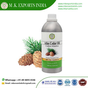 ผู้ผลิต100% บริสุทธิ์ธรรมชาติ Atlas Cedarwood น้ำมันหอมระเหยสำหรับน้ำมันหอมระเหยใช้ - Product Image 2