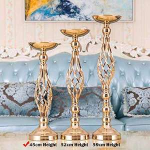 BRASS <b>CANDLE</b> <b>SET</b> of THREE MANUFACTURER and EXPORTER by BRASSWORLD INDIA / HOME DECORATION <b>CANDLE</b> HOLDER - Product Image 3