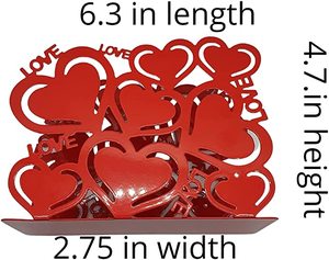 Porte-serviettes en métal rouge moderne au design chic, parfait pour la vaisselle de cuisine et les fournitures de restaurant. - Product Image 2