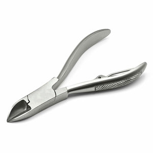 ที่ตัดเล็บโลหะแบบมืออาชีพ ด้ามจับมีลายเพิ่มการยึดเกาะ ปากกว้าง พร้อมสปริงเดี่ยว คุณภาพสูง เป็นมิตรกับสิ่งแวดล้อม - Product Image 3