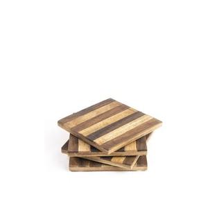 Posavasos de piedra de madera duraderos, decoración segura, alfombrilla redonda resistente al calor para bebidas, Mesa para el hogar, almohadilla para taza de té y café - Product Image 1