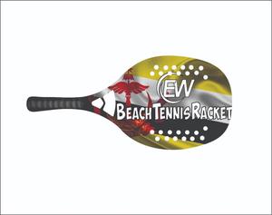Raquettes de beach tennis et raquettes de paddle/Padel sur mesure avec poignée en fibre de carbone, face de 22 mm, poids 320-340 g - Logos et combinaisons de couleurs - Product Image 6