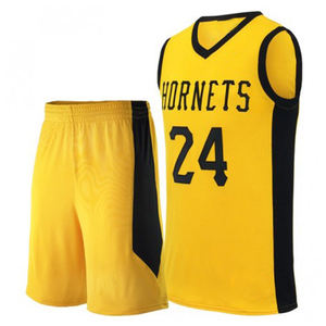 Uniforme de baloncesto sublimado para hombre, conjunto de pantalones cortos de Jersey personalizados de secado rápido, material transpirable para el club escolar del equipo - Product Image 3