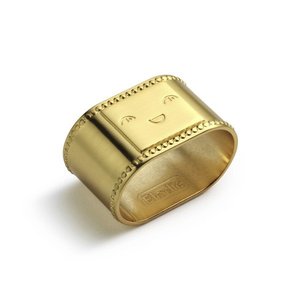 Luxury Handmade <b>Oval</b> Napkin Ring Best Quality Customized Color <b>Table</b> Top Napkin Ring Wholesale Best Napkin Ring - Product Image 1