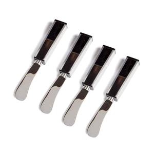 Cuillère à thé en acier inoxydable de ml, avec manche incurvé Unique et en laiton Royal, ensemble de vaisselle économique - Product Image 3