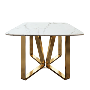 Ensembles de Salle à Manger de Luxe Personnalisables Très Demandés Meubles de Salon Table à Manger Ronde en Marbre et Chaises - Product Image 6