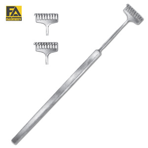 Écarteurs chirurgicaux Senn Miller à 9 griffes, courbure petite, profondeur de mâchoire 7,20 mm, largeur de mâchoire 7 mm - Product Image 2